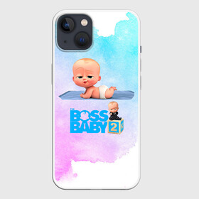 Чехол для iPhone 13 с принтом Маленький босс молокосос в Рязани,  |  | baby | boss | boss baby | босс | босс молокосос | маленький босс | малыш | мальчик | молокосос | ребенок