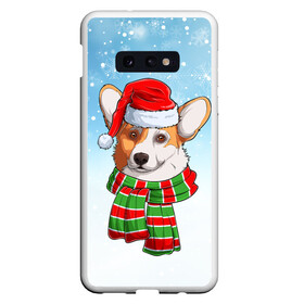 Чехол для Samsung S10E с принтом Новогодний Корги   New Years Corgi в Рязани, Силикон | Область печати: задняя сторона чехла, без боковых панелей | christmas | corgi | dog | santa | дед мороз | елка | зима | корги | новый год | рождество | санта | снег | снегурочка | снежинка | собака | собачка | щенок