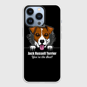 Чехол для iPhone 13 Pro с принтом Джек Рассел Терьер (Jack Russell Terrier) в Рязани,  |  | animal | dog terrier | jack russell terrier | год собаки | джек рассел терьер | друг человека | животное | зверь | кинолог | охотничья собака | пёс | пёсик | собака джек рассел терьер | собаковод | терьер