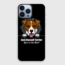 Чехол для iPhone 13 Pro Max с принтом Джек Рассел Терьер (Jack Russell Terrier) в Рязани,  |  | animal | dog terrier | jack russell terrier | год собаки | джек рассел терьер | друг человека | животное | зверь | кинолог | охотничья собака | пёс | пёсик | собака джек рассел терьер | собаковод | терьер