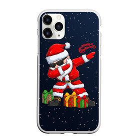 Чехол для iPhone 11 Pro матовый с принтом SANTA DABBING в Рязани, Силикон |  | christmas | dab | dabbing | santa | дед мороз | елка | зима | новый год | подарок | рождество | санта | снег | снегурочка | снежинка