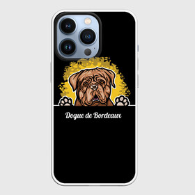 Чехол для iPhone 13 Pro с принтом Бордоский Дог (Dogue de bordeaux) в Рязани,  |  | animal | dog | dogue de bordeaux | dogue de bordeaux mastiff | french mastiff | бордоский дог | год собаки | друг человека | животное | кинолог | пёс | порода собак | собака бордоский мастиф | собаковод | французский мастиф