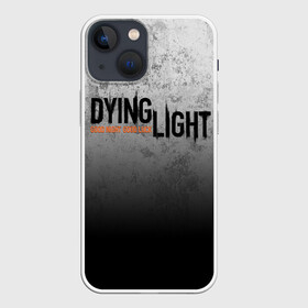 Чехол для iPhone 13 mini с принтом DYING LIGHT ТРЕЩИНЫ | GOOD NIGHT AND GOOD LUCK в Рязани,  |  | apocalypsis | dying light | dying light 2 | dying light the following | haran | horror | kyle craig | monsters | survivor | zombie | апокалипсис | выживалка | даинг лайт | зомби | кайл крейн | монстры | харан