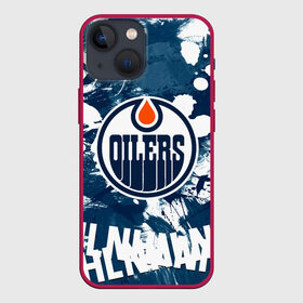 Чехол для iPhone 13 mini с принтом Эдмонтон Ойлерз | Edmonton Oilers в Рязани,  |  | edmonton | edmonton oilers | hockey | nhl | oilers | usa | нхл | ойлерз | спорт | сша | хоккей | шайба | эдмонтон | эдмонтон ойлерз