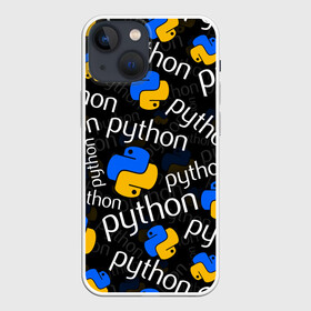 Чехол для iPhone 13 mini с принтом PYTHON   ПАЙТОН   ПИТОН   УЗОР в Рязани,  |  | big data | hacker | it | pattern | python | snake | айти | база данных | взлом | змея | искусственный интелект | кодер | нейросети | пайтон | питон | прогер | программирование | программист | разработчик | узор | хакер
