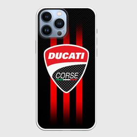 Чехол для iPhone 13 Pro Max с принтом DUCATI CARBON LOGO | ITALY CONCERN в Рязани,  |  | ducati | italy | moto | motocycle | racing | sport | дукати | италия | мото | мотоспорт | мотоцикл | рейсинг | спорт