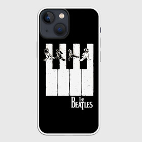 Чехол для iPhone 13 mini с принтом THE BEATLES ЗНАМЕНИТАЯ КАРТИНКА в Рязани,  |  | beatles | ionрок | rock | the beatles | битлз | битлс | битлы