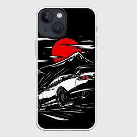 Чехол для iPhone 13 mini с принтом Тойота супра mark 4 при красной луне Toyota supra в Рязани,  |  | Тематика изображения на принте: a80 | ae86 | camry | car | fast furious | jdm | mark 4 | toyota | а80 | камри | марк | машина | супра | тоёта | форсаж