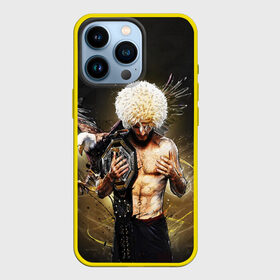 Чехол для iPhone 13 Pro с принтом Хабиб Нурмагомедов с орлом в Рязани,  |  | fbi | khabib | mma | nurmagomedov | police | time | ufc | ахмат | боевые искусства | бокс | борьба | дагестан | дзюдо | махачкала | мма | нурмагамедов | нурмагомедов | хабиб | юфс