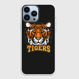 Чехол для iPhone 13 Pro Max с принтом TIGERS (Тигр) в Рязани,  |  | animal | beast | cat | predator | tiger | амурский тигр | белый тигр | год тигра | животное | зверь | кот | полосатая кошка | саблезубый тигр | тигр | хищник | царь джунглей | шерхан