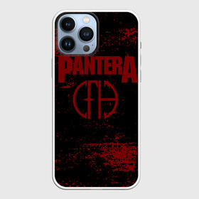 Чехол для iPhone 13 Pro Max с принтом Pantera (кляксы) в Рязани,  |  | pantera | американская металгруппа | грувметал | группа | музыка | пантера | рок | рок группа