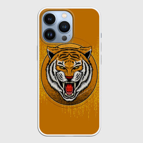 Чехол для iPhone 13 Pro с принтом Голова свирепого  тигра в Рязани,  |  | tiger | восточный тигр | год тигра | голова | кошка | тигр | тигренок | хищник