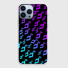 Чехол для iPhone 13 Pro Max с принтом JOJO S BIZARRE ADVENTURE NEON PATTERN   НЕОН УЗОР в Рязани,  |  | Тематика изображения на принте: adventure | jojo | jojos bizarre | jojos bizarre adventure | josuke | jotaro | jotaro kujo | killer queen | manga | yare yare daze | yoshikage | аниме | джоджо | манга | неон джо джо | яре яре дазе