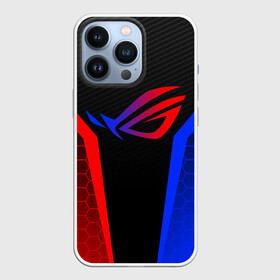 Чехол для iPhone 13 Pro с принтом REPUBLIC OF GAMERS   ASUS ROG   CARBON   КАРБОН в Рязани,  |  | asus | carbon | game | gamer | gaming | republic of gamers | rog | strix | zephyrus | асус | игры | карбон | рог | стрикс