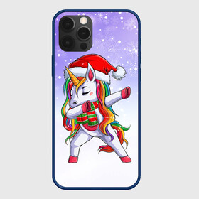 Чехол для iPhone 12 Pro Max с принтом Xmas Unicorn Dabbing   Рождественский Единорог Даб в Рязани, Силикон |  | christmas | dabbing | santa | unicorn | даббинг | дед мороз | единорог | зима | новый год | радуга | радужный | рождество | санта | снег | снежинка | юникорн