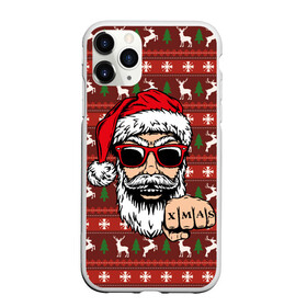 Чехол для iPhone 11 Pro матовый с принтом Bad Santa Плохой Санта в Рязани, Силикон |  | Тематика изображения на принте: 2022 | год тигра | новый год | новый год 2022 | символ года | тигр | тигренок | тигрица | тигры