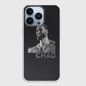 Чехол для iPhone 13 Pro с принтом Giga Chad в Рязани,  |  | chad | gachi | giga | giga chad | gigachad | man | mem | meme | гачи | гига чад | гигачад | мем | мужик | мужчина | мускулы | мышцы | подбородок