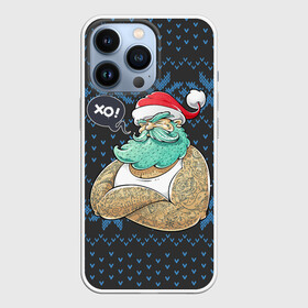 Чехол для iPhone 13 Pro с принтом BAD SANTA | ПЛОХОЙ САНТА КЛАУС в Рязани,  |  | 2022 | bad | christmas | cold | hipster | ho | klaus | merry | new | santa | snow | winter | year | год | дед | зима | клаус | мороз | новый | рождество | санта | снег | хипстер | хо | холод