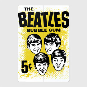 Магнитный плакат 2Х3 с принтом The Beatles bubble gum в Рязани, Полимерный материал с магнитным слоем | 6 деталей размером 9*9 см | Тематика изображения на принте: bubble gum | englang | george harrison | group | john lennon | legend | liverpool | paul mccartney | ringo starr | the beatles | битлз | группа | джон леннон | джордж харрисон | легенда | пол маккартни | ринго старр