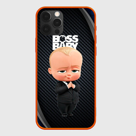 Чехол для iPhone 12 Pro с принтом BOSS black blue в Рязани, силикон | область печати: задняя сторона чехла, без боковых панелей | baby | boss | boss baby | босс | босс молокосос | маленький босс | малыш | мальчик | молокосос | ребенок