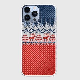 Чехол для iPhone 13 Pro Max с принтом ВЯЗАНЫЙ УЗОР С ОЛЕНЯМИ в Рязани,  |  | background | christmas | deer | herringbone | holiday | knitted pattern | new year | pattern | snow | snowflakes | texture | tree | вязаный узор | елка | елочка | новый год | олени | паттерн | праздник | рождество | снег | снежинки | текстура | узор | фон