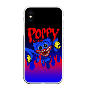 Чехол для iPhone XS Max матовый с принтом POPPY PLAYTIME ПОППИ ПЛЕЙТАЙМ ХАГГИ ВАГГИ FIRE в Рязани, Силикон | Область печати: задняя сторона чехла, без боковых панелей | huggy wuggy | huggywuggy | poppy playtime | видеоигра | время игры с поппи | вугги | вуги | заброшенная фабрика игрушек | игра | кровь | кукла | монстр | попи плей тайм | попиплэйтайм | поппи плейтайм | ужасы | хагги