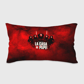 Подушка 3D антистресс с принтом БУМАЖНЫЙ ДОМ - LA CASA DE PAPEL - BELLA CIAO в Рязани, наволочка — 100% полиэстер, наполнитель — вспененный полистирол | состоит из подушки и наволочки на молнии | bella ciao | la casa de papel | бумажный дом | ла каса де | ла каса де папель | ла каса де пепел | лакаса | сериал | фильм