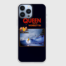 Чехол для iPhone 13 Pro Max с принтом Queen    Live at Wembley 86 в Рязани,  |  | freddie mercury | paul rodgers | queen | quen | альбом | брайан мэй | глэм | джон дикон | квин | королева | куин | меркури | меркьюри | музыкант | мэркури | певец | песня | поп | роджер тейлор | рок группа | фаррух булсара