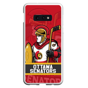 Чехол для Samsung S10E с принтом Оттава Сенаторз Ottawa Senators в Рязани, Силикон | Область печати: задняя сторона чехла, без боковых панелей | Тематика изображения на принте: hockey | nhl | ottawa | ottawa senators | senators | usa | нхл | оттава | оттава сенаторз | сенаторз | спорт | сша | хоккей | шайба