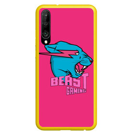 Чехол для Honor P30 с принтом Mr Beast Gaming Full Print (Pink edition) в Рязани, Силикон | Область печати: задняя сторона чехла, без боковых панелей | Тематика изображения на принте: gamer | games | gaming | mr beast | mrbeast | youtube | блогеры | игры | мистер бист | ютуберы