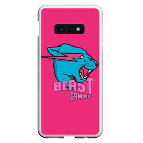 Чехол для Samsung S10E с принтом Mr Beast Gaming Full Print (Pink edition) в Рязани, Силикон | Область печати: задняя сторона чехла, без боковых панелей | gamer | games | gaming | mr beast | mrbeast | youtube | блогеры | игры | мистер бист | ютуберы