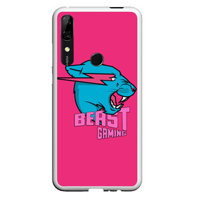 Чехол для Honor P Smart Z с принтом Mr Beast Gaming Full Print (Pink edition) в Рязани, Силикон | Область печати: задняя сторона чехла, без боковых панелей | Тематика изображения на принте: gamer | games | gaming | mr beast | mrbeast | youtube | блогеры | игры | мистер бист | ютуберы