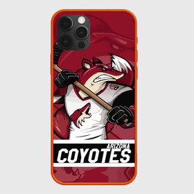 Чехол для iPhone 12 Pro Max с принтом Аризона Койотис Arizona Coyotes в Рязани, Силикон |  | Тематика изображения на принте: arizona | arizona coyotes | coyotes | hockey | nhl | usa | аризона | аризона койотис | койотис | нхл | спорт | сша | феникс | финикс койотс | хоккей | шайба