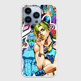 Чехол для iPhone 13 Pro с принтом JoJos Bizarre Adventure   Джолин Кудзё в Рязани,  |  | anime | jojo | jojo bizarre adventure | jojo no kimyou na bouken | jojos bizarre adventure | jolyne cujoh | stone ocean | аниме | джоджо | джолин кудзё | манга