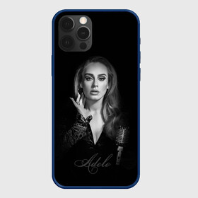 Чехол для iPhone 12 Pro Max с принтом Adele Icon в Рязани, Силикон |  | девушка | имя | микрофон | певица | фото