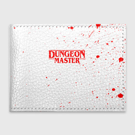 Обложка для студенческого билета с принтом DUNGEON MASTER BLOOD ГАЧИМУЧИ БЕЛЫЙ в Рязани, натуральная кожа | Размер: 11*8 см; Печать на всей внешней стороне | aniki | billy | boss | boy | bucks | dark | deep | door | dungeon | fantasy | gachi | gachimuchi | gym | hundred | master | muchi | next | stranger | the | things | three | van | wee | билли | ван | гачи | гачимучи | дела | мучи | 