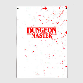 Постер с принтом DUNGEON MASTER BLOOD ГАЧИМУЧИ БЕЛЫЙ в Рязани, 100% бумага
 | бумага, плотность 150 мг. Матовая, но за счет высокого коэффициента гладкости имеет небольшой блеск и дает на свету блики, но в отличии от глянцевой бумаги не покрыта лаком | aniki | billy | boss | boy | bucks | dark | deep | door | dungeon | fantasy | gachi | gachimuchi | gym | hundred | master | muchi | next | stranger | the | things | three | van | wee | билли | ван | гачи | гачимучи | дела | мучи | 