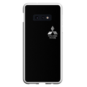 Чехол для Samsung S10E с принтом Mitsubishi   Carbon and Metal в Рязани, Силикон | Область печати: задняя сторона чехла, без боковых панелей | auto | autosport | avto | car | carbon | mitsubishi | race | street racing | авто | автоспорт | гонки | карбон | марка | машина | металл | митсубиси | митсубиши | мицубиси | мицубиши | тачка