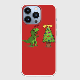 Чехол для iPhone 13 Pro с принтом ПРОБЛЕМЫ РЕКСА в Рязани,  |  | 2022 | christmas | dinosaur | hipster | klaus | merry | new | rex | santa | snow | star | trex | winter | year | гирлянды | год | динозавр | динозаврик | ёлка | ёлочка | звезда | зима | игрушки | клаус | новый | рекс | рождество | санта | с