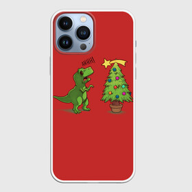 Чехол для iPhone 13 Pro Max с принтом ПРОБЛЕМЫ РЕКСА в Рязани,  |  | 2022 | christmas | dinosaur | hipster | klaus | merry | new | rex | santa | snow | star | trex | winter | year | гирлянды | год | динозавр | динозаврик | ёлка | ёлочка | звезда | зима | игрушки | клаус | новый | рекс | рождество | санта | с