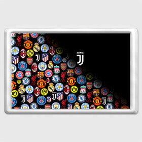 Магнит 45*70 с принтом JUVENTUS LOGOBOMBING SPORT в Рязани, Пластик | Размер: 78*52 мм; Размер печати: 70*45 | black white | cr7 | fc juventus | football | juve | juventus | ronaldo | sport | бык | роналдо | роналду | спорт | футбол | чёрно белый | ювентус