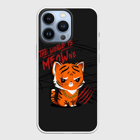 Чехол для iPhone 13 Pro с принтом ГОД ТИГРА 2022 | THE YEAR OF THE TIGER 2022 в Рязани,  |  | 2022 | christmas | cold | is | klaus | meow | merry | ne | new | santa | snow | the | winter | world | year | год | зима | клаус | мороз | новый | рождество | санта | снег | тигр | тигра | холод