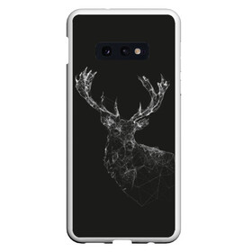 Чехол для Samsung S10E с принтом DEER | POLYGONS в Рязани, Силикон | Область печати: задняя сторона чехла, без боковых панелей | Тематика изображения на принте: abstract | deer | geometry | polygon | абстракция | геометрия | олень | полигоны