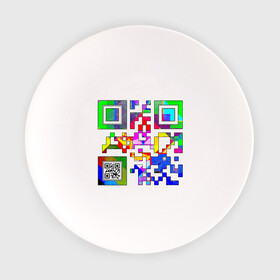 Тарелка с принтом Color QR в Рязани, фарфор | диаметр - 210 мм
диаметр для нанесения принта - 120 мм | coronavirus | covid | covid19 | qr code | qr код | sputnik | вакцина | вакцинация | вирус | здоровье | изоляция | иммунитет | карантин | ковид | код | корона | коронавирус | маркировка | маска | матрица | п | пандемия