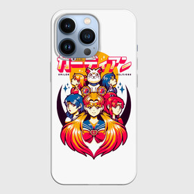 Чехол для iPhone 13 Pro с принтом Sailor Soldiers | Воины в матросках в Рязани,  |  | sailor moon | ами мидзуно | аниме | воины в матросках | войны в мотросках | луна в мотроске | лунная призма | макото кино | манга | минако айно | рэй хино | сейлор венера | сейлор воины | сейлор марс