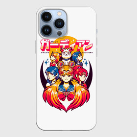 Чехол для iPhone 13 Pro Max с принтом Sailor Soldiers | Воины в матросках в Рязани,  |  | sailor moon | ами мидзуно | аниме | воины в матросках | войны в мотросках | луна в мотроске | лунная призма | макото кино | манга | минако айно | рэй хино | сейлор венера | сейлор воины | сейлор марс