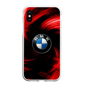 Чехол для iPhone XS Max матовый с принтом BMW RED BEAST в Рязани, Силикон | Область печати: задняя сторона чехла, без боковых панелей | autosport | bmw | motorsport | авто | автоспорт | бмв | в тренде | красный | машина | подарок | популярое | рекомендации | спорт