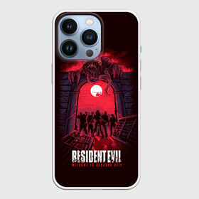 Чехол для iPhone 13 Pro с принтом City under licker в Рязани,  |  | game | games | re | resident evil | игра | игры | обитель зла | резедент эвил | реседент ивел