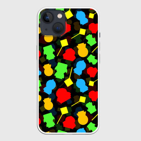 Чехол для iPhone 13 с принтом SOUTH PARK   ЮЖНЫЙ ПАРК   НОВОГОДНИЙ УЗОР в Рязани,  |  | eric cartman | park | pattern | south | south park | арт | зима | кайл | картман | картмен | кени | кеннет | кенни | они убили кени | парк | саус парк | сволочи | стэнли | узор | эрик | южный | южный парк