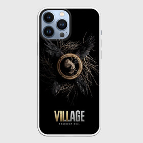 Чехол для iPhone 13 Pro Max с принтом RE Village Wings в Рязани,  |  | game | games | re | resident evil | игра | игры | обитель зла | резедент эвил | реседент ивел